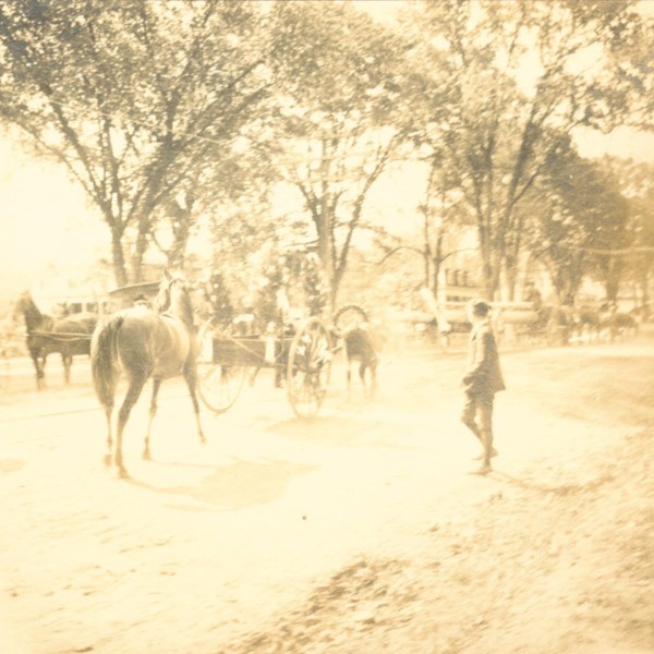 1906 Carnival: Horse &amp; Boy