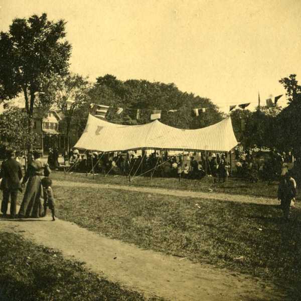 1905 Carnival: Reception Tent