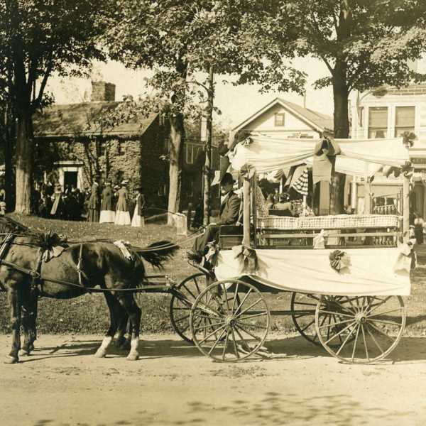 1909 Carnival: Mr. Spargo with S.A. Griswold