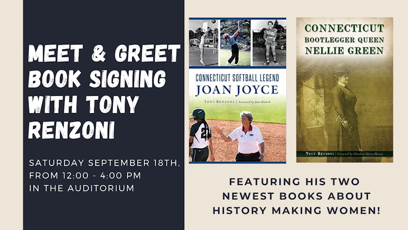 Meet and Greet Book Signing with Tony Renzoni
